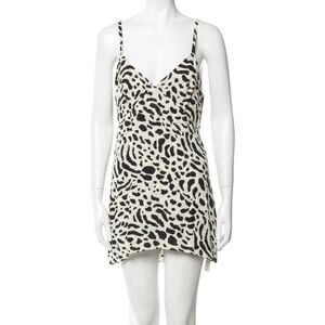 Reformation Zebra Dress